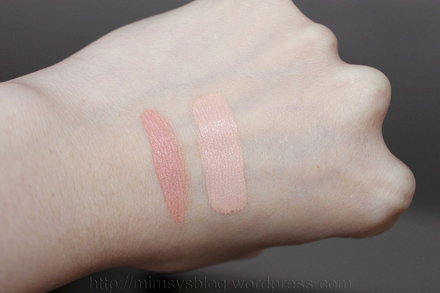 Peach Corrector Swatches Hard Candy Sheer Envy Color Correct Cushion